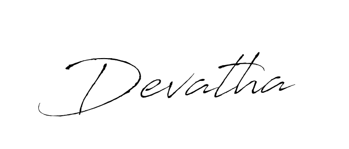 You should practise on your own different ways (Antro_Vectra) to write your name (Devatha) in signature. don't let someone else do it for you. Devatha signature style 6 images and pictures png