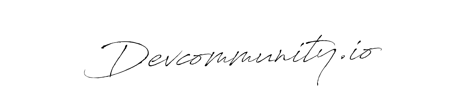 See photos of Devcommunity.io official signature by Spectra . Check more albums & portfolios. Read reviews & check more about Antro_Vectra font. Devcommunity.io signature style 6 images and pictures png