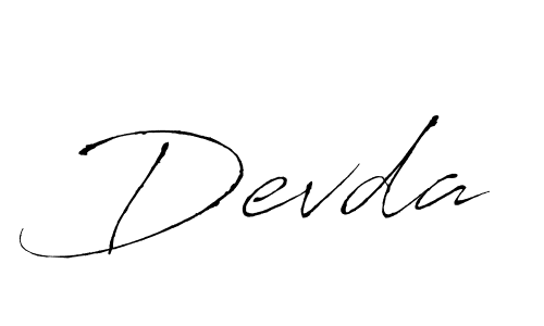 How to make Devda signature? Antro_Vectra is a professional autograph style. Create handwritten signature for Devda name. Devda signature style 6 images and pictures png