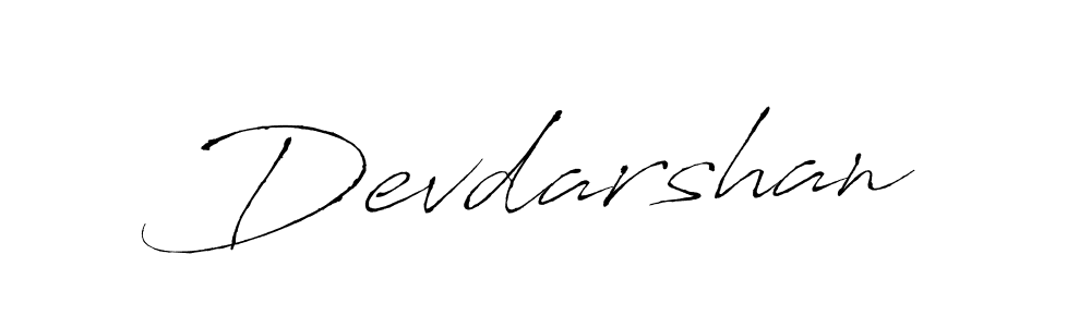 Devdarshan stylish signature style. Best Handwritten Sign (Antro_Vectra) for my name. Handwritten Signature Collection Ideas for my name Devdarshan. Devdarshan signature style 6 images and pictures png