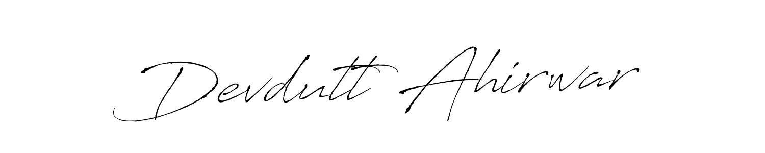 Similarly Antro_Vectra is the best handwritten signature design. Signature creator online .You can use it as an online autograph creator for name Devdutt Ahirwar. Devdutt Ahirwar signature style 6 images and pictures png