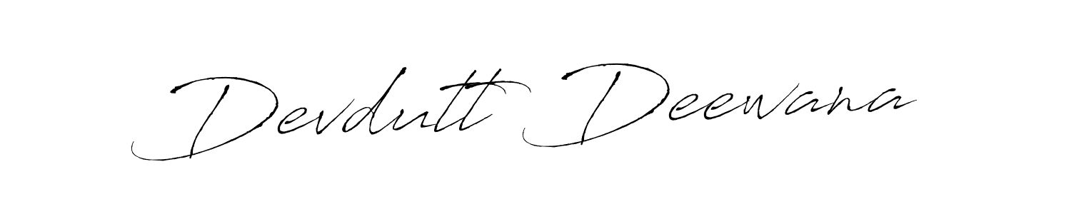 How to make Devdutt Deewana signature? Antro_Vectra is a professional autograph style. Create handwritten signature for Devdutt Deewana name. Devdutt Deewana signature style 6 images and pictures png