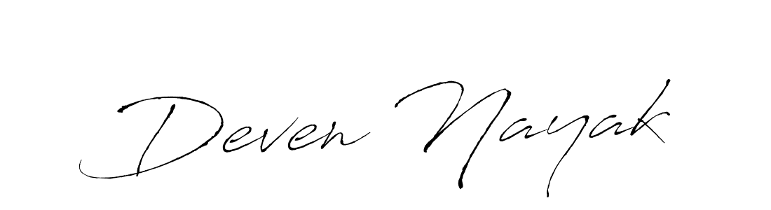 You should practise on your own different ways (Antro_Vectra) to write your name (Deven Nayak) in signature. don't let someone else do it for you. Deven Nayak signature style 6 images and pictures png