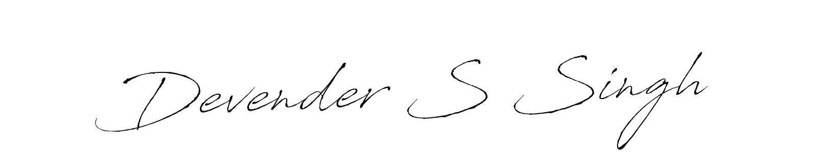 Once you've used our free online signature maker to create your best signature Antro_Vectra style, it's time to enjoy all of the benefits that Devender S Singh name signing documents. Devender S Singh signature style 6 images and pictures png
