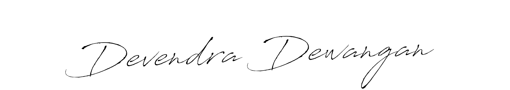 How to make Devendra Dewangan name signature. Use Antro_Vectra style for creating short signs online. This is the latest handwritten sign. Devendra Dewangan signature style 6 images and pictures png