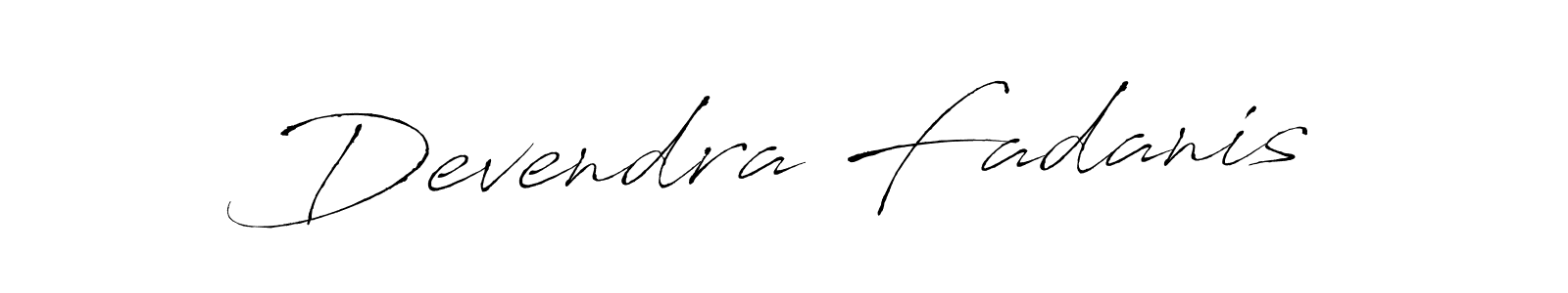Make a beautiful signature design for name Devendra Fadanis. Use this online signature maker to create a handwritten signature for free. Devendra Fadanis signature style 6 images and pictures png