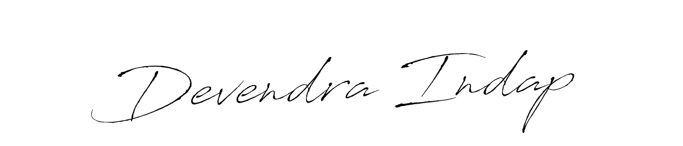 Create a beautiful signature design for name Devendra Indap. With this signature (Antro_Vectra) fonts, you can make a handwritten signature for free. Devendra Indap signature style 6 images and pictures png