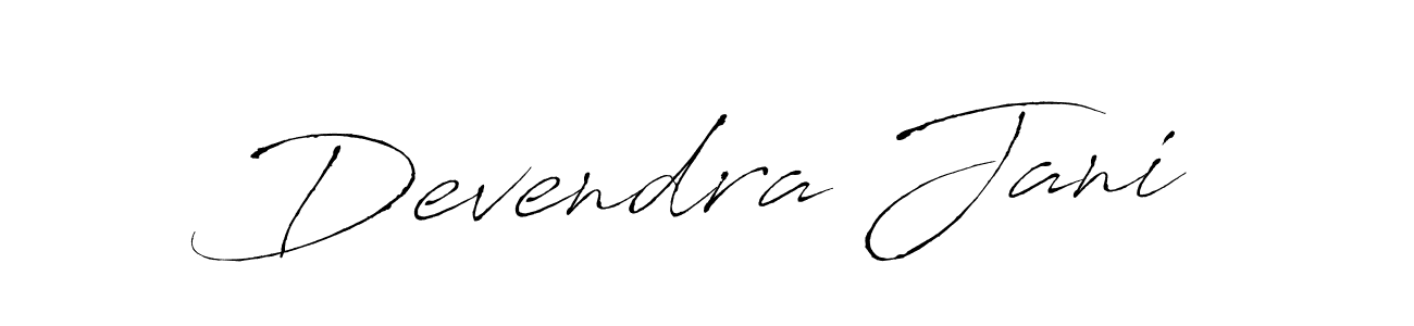 You can use this online signature creator to create a handwritten signature for the name Devendra Jani. This is the best online autograph maker. Devendra Jani signature style 6 images and pictures png