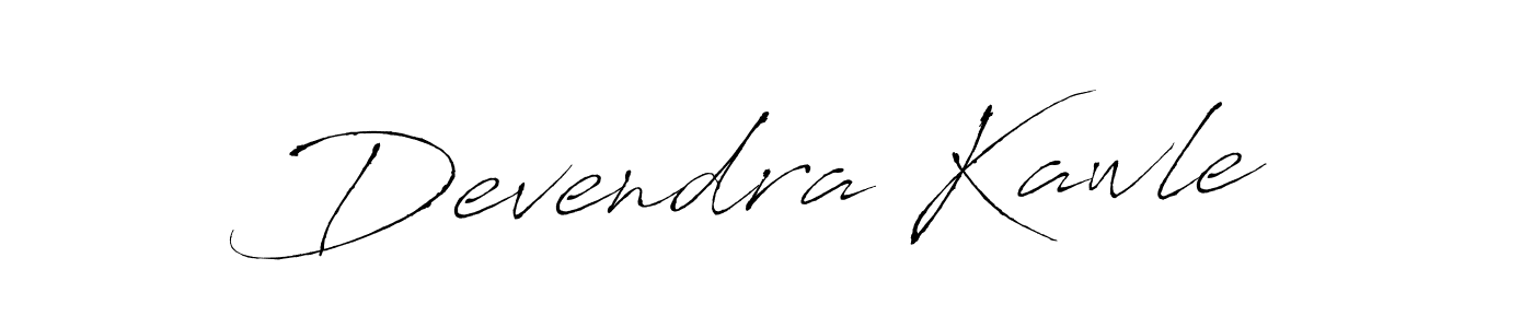It looks lik you need a new signature style for name Devendra Kawle. Design unique handwritten (Antro_Vectra) signature with our free signature maker in just a few clicks. Devendra Kawle signature style 6 images and pictures png