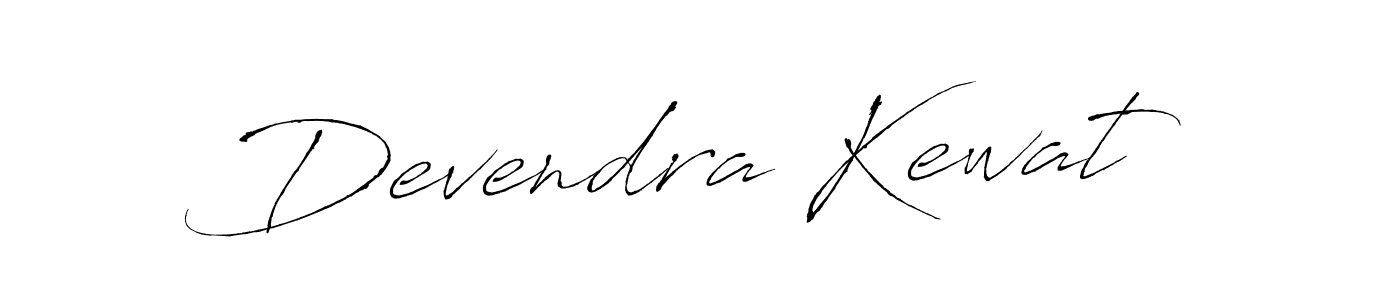 Create a beautiful signature design for name Devendra Kewat. With this signature (Antro_Vectra) fonts, you can make a handwritten signature for free. Devendra Kewat signature style 6 images and pictures png