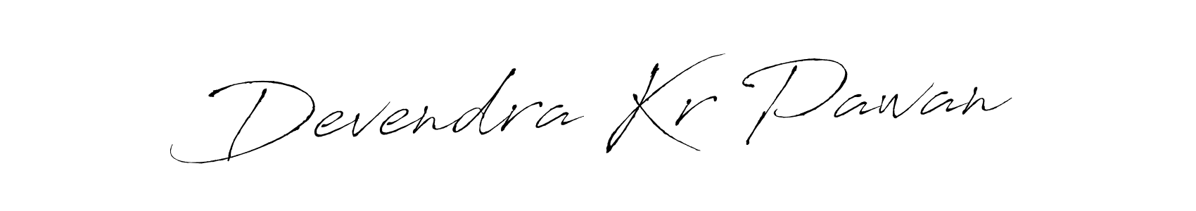 Also we have Devendra Kr Pawan name is the best signature style. Create professional handwritten signature collection using Antro_Vectra autograph style. Devendra Kr Pawan signature style 6 images and pictures png