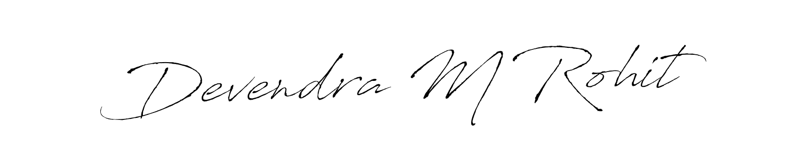 This is the best signature style for the Devendra M Rohit name. Also you like these signature font (Antro_Vectra). Mix name signature. Devendra M Rohit signature style 6 images and pictures png