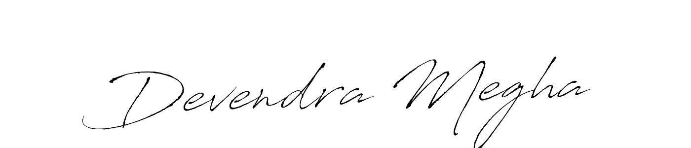 Create a beautiful signature design for name Devendra Megha. With this signature (Antro_Vectra) fonts, you can make a handwritten signature for free. Devendra Megha signature style 6 images and pictures png