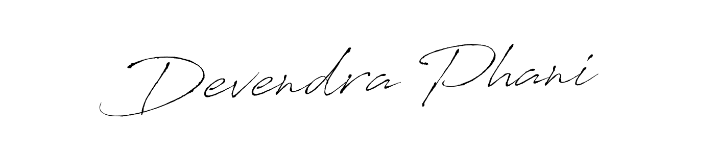 Make a beautiful signature design for name Devendra Phani. Use this online signature maker to create a handwritten signature for free. Devendra Phani signature style 6 images and pictures png