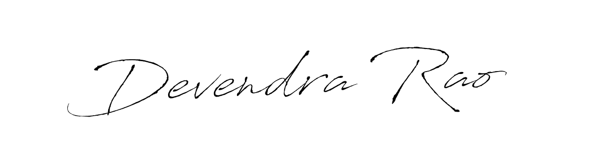 Devendra Rao stylish signature style. Best Handwritten Sign (Antro_Vectra) for my name. Handwritten Signature Collection Ideas for my name Devendra Rao. Devendra Rao signature style 6 images and pictures png