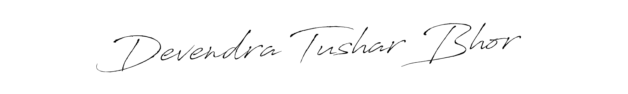 if you are searching for the best signature style for your name Devendra Tushar Bhor. so please give up your signature search. here we have designed multiple signature styles  using Antro_Vectra. Devendra Tushar Bhor signature style 6 images and pictures png