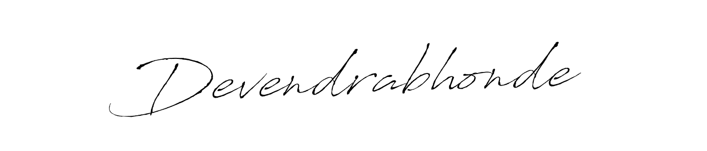 Antro_Vectra is a professional signature style that is perfect for those who want to add a touch of class to their signature. It is also a great choice for those who want to make their signature more unique. Get Devendrabhonde name to fancy signature for free. Devendrabhonde signature style 6 images and pictures png