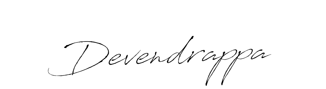 Make a beautiful signature design for name Devendrappa. With this signature (Antro_Vectra) style, you can create a handwritten signature for free. Devendrappa signature style 6 images and pictures png