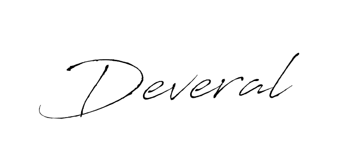 How to make Deveral signature? Antro_Vectra is a professional autograph style. Create handwritten signature for Deveral name. Deveral signature style 6 images and pictures png