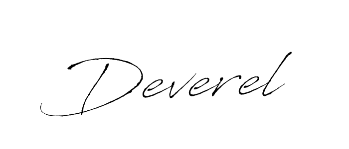 How to make Deverel signature? Antro_Vectra is a professional autograph style. Create handwritten signature for Deverel name. Deverel signature style 6 images and pictures png