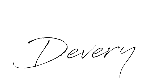 How to make Devery name signature. Use Antro_Vectra style for creating short signs online. This is the latest handwritten sign. Devery signature style 6 images and pictures png