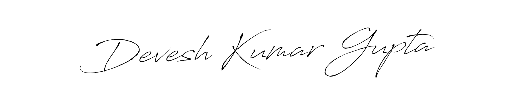 Antro_Vectra is a professional signature style that is perfect for those who want to add a touch of class to their signature. It is also a great choice for those who want to make their signature more unique. Get Devesh Kumar Gupta name to fancy signature for free. Devesh Kumar Gupta signature style 6 images and pictures png