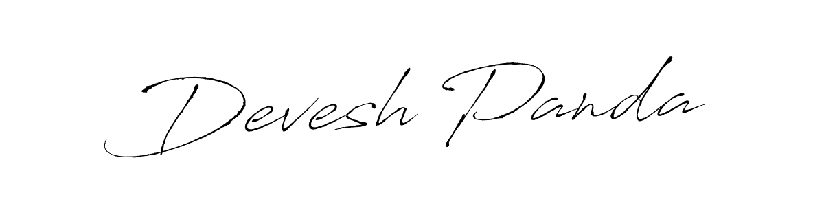 Similarly Antro_Vectra is the best handwritten signature design. Signature creator online .You can use it as an online autograph creator for name Devesh Panda. Devesh Panda signature style 6 images and pictures png