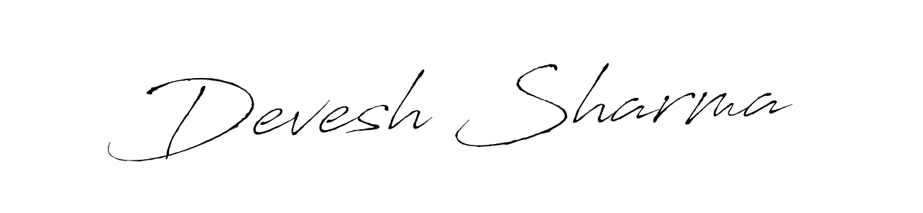 Once you've used our free online signature maker to create your best signature Antro_Vectra style, it's time to enjoy all of the benefits that Devesh Sharma name signing documents. Devesh Sharma signature style 6 images and pictures png