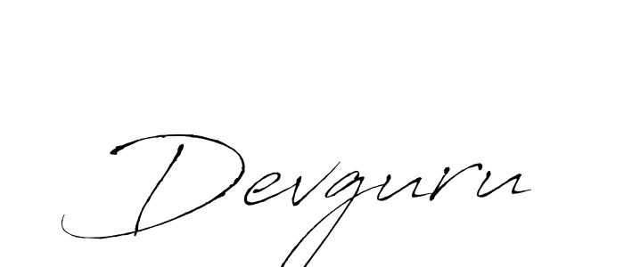 Use a signature maker to create a handwritten signature online. With this signature software, you can design (Antro_Vectra) your own signature for name Devguru. Devguru signature style 6 images and pictures png