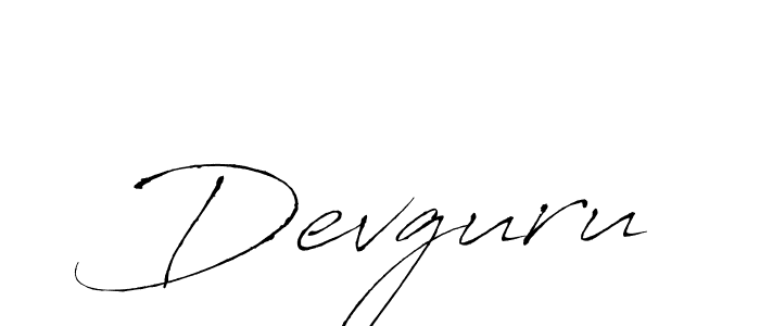 Make a beautiful signature design for name Devguru. With this signature (Antro_Vectra) style, you can create a handwritten signature for free. Devguru signature style 6 images and pictures png