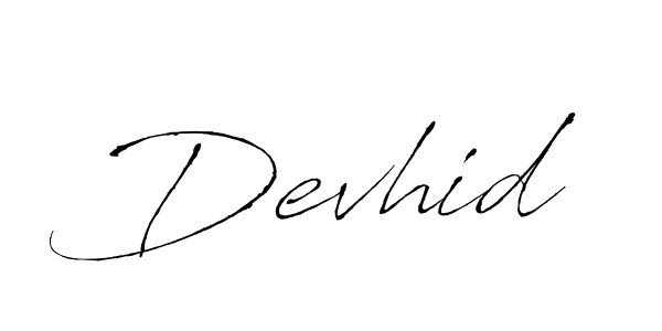 It looks lik you need a new signature style for name Devhid. Design unique handwritten (Antro_Vectra) signature with our free signature maker in just a few clicks. Devhid signature style 6 images and pictures png