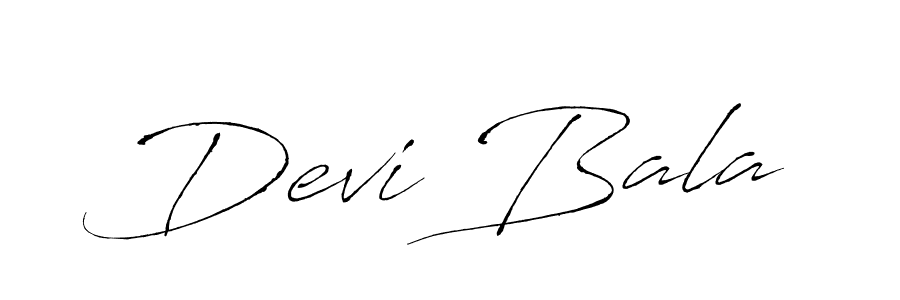 How to make Devi Bala name signature. Use Antro_Vectra style for creating short signs online. This is the latest handwritten sign. Devi Bala signature style 6 images and pictures png
