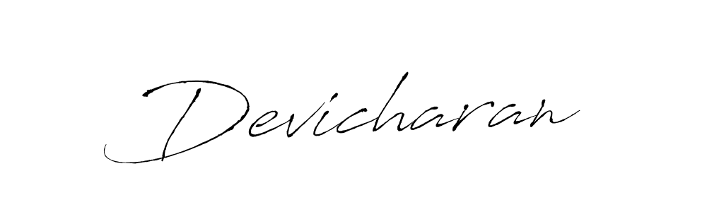 How to make Devicharan name signature. Use Antro_Vectra style for creating short signs online. This is the latest handwritten sign. Devicharan signature style 6 images and pictures png