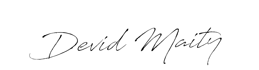 It looks lik you need a new signature style for name Devid Maity. Design unique handwritten (Antro_Vectra) signature with our free signature maker in just a few clicks. Devid Maity signature style 6 images and pictures png