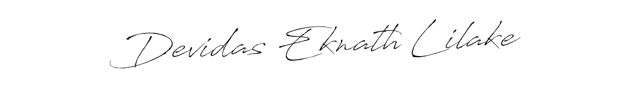 Also we have Devidas Eknath Lilake name is the best signature style. Create professional handwritten signature collection using Antro_Vectra autograph style. Devidas Eknath Lilake signature style 6 images and pictures png