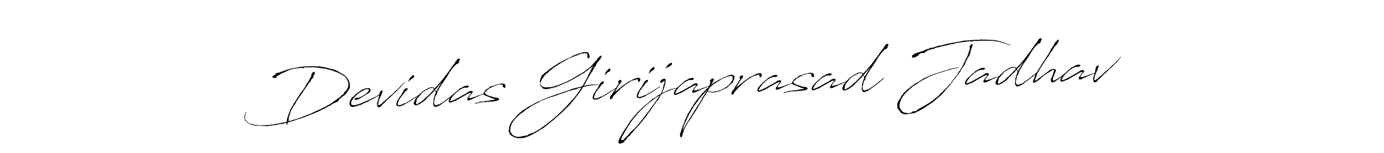 This is the best signature style for the Devidas Girijaprasad Jadhav name. Also you like these signature font (Antro_Vectra). Mix name signature. Devidas Girijaprasad Jadhav signature style 6 images and pictures png