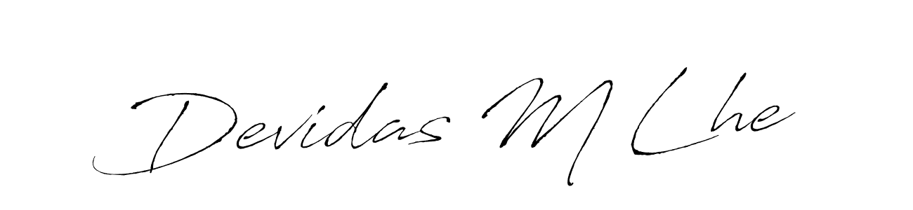 Similarly Antro_Vectra is the best handwritten signature design. Signature creator online .You can use it as an online autograph creator for name Devidas M Lhe. Devidas M Lhe signature style 6 images and pictures png