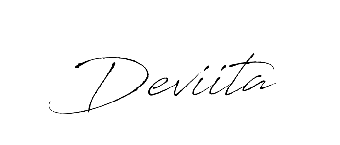 Similarly Antro_Vectra is the best handwritten signature design. Signature creator online .You can use it as an online autograph creator for name Deviita. Deviita signature style 6 images and pictures png