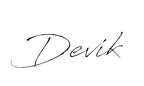 Best and Professional Signature Style for Devik. Antro_Vectra Best Signature Style Collection. Devik signature style 6 images and pictures png