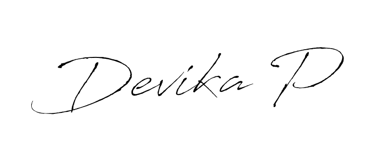 if you are searching for the best signature style for your name Devika P. so please give up your signature search. here we have designed multiple signature styles  using Antro_Vectra. Devika P signature style 6 images and pictures png