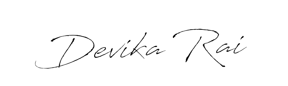The best way (Antro_Vectra) to make a short signature is to pick only two or three words in your name. The name Devika Rai include a total of six letters. For converting this name. Devika Rai signature style 6 images and pictures png