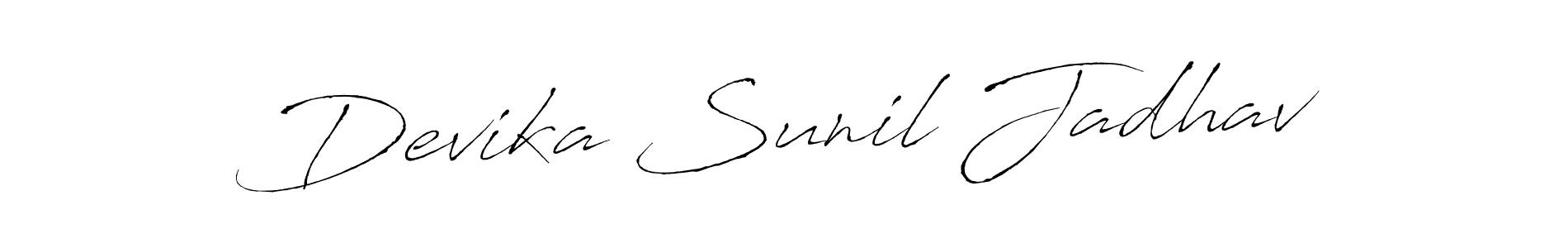 You should practise on your own different ways (Antro_Vectra) to write your name (Devika Sunil Jadhav) in signature. don't let someone else do it for you. Devika Sunil Jadhav signature style 6 images and pictures png