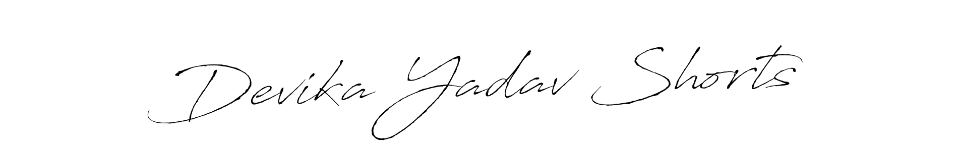 Make a short Devika Yadav Shorts signature style. Manage your documents anywhere anytime using Antro_Vectra. Create and add eSignatures, submit forms, share and send files easily. Devika Yadav Shorts signature style 6 images and pictures png