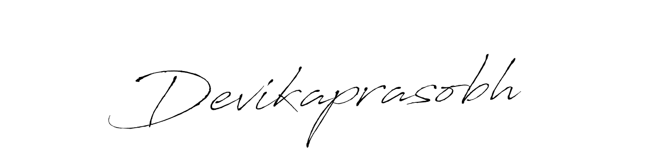 Also we have Devikaprasobh name is the best signature style. Create professional handwritten signature collection using Antro_Vectra autograph style. Devikaprasobh signature style 6 images and pictures png