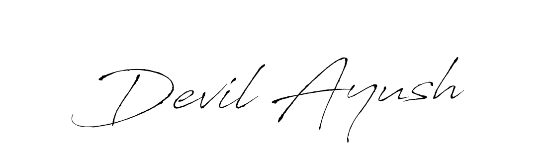 See photos of Devil Ayush official signature by Spectra . Check more albums & portfolios. Read reviews & check more about Antro_Vectra font. Devil Ayush signature style 6 images and pictures png