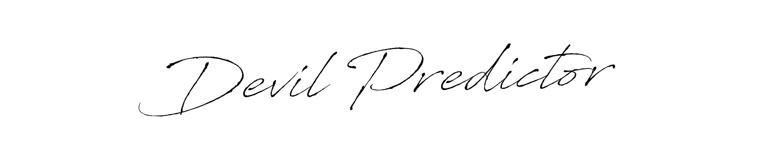 if you are searching for the best signature style for your name Devil Predictor. so please give up your signature search. here we have designed multiple signature styles  using Antro_Vectra. Devil Predictor signature style 6 images and pictures png