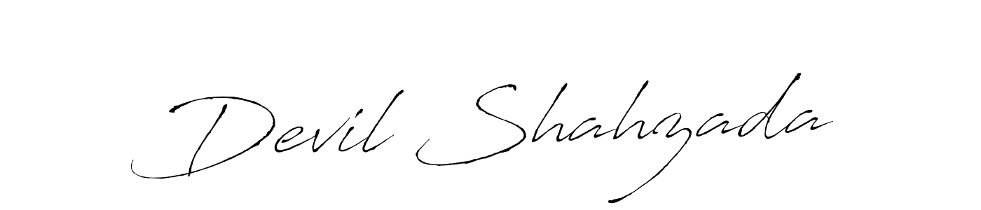 This is the best signature style for the Devil Shahzada name. Also you like these signature font (Antro_Vectra). Mix name signature. Devil Shahzada signature style 6 images and pictures png