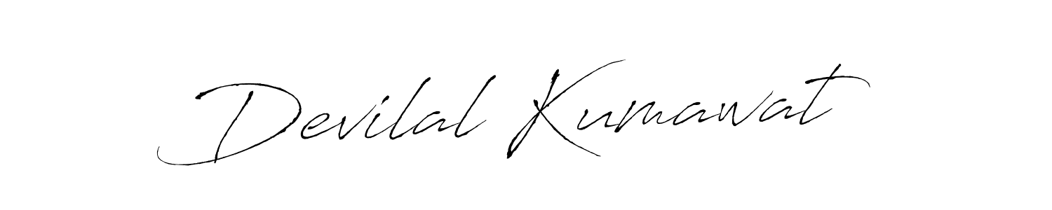 The best way (Antro_Vectra) to make a short signature is to pick only two or three words in your name. The name Devilal Kumawat include a total of six letters. For converting this name. Devilal Kumawat signature style 6 images and pictures png