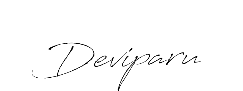 Antro_Vectra is a professional signature style that is perfect for those who want to add a touch of class to their signature. It is also a great choice for those who want to make their signature more unique. Get Deviparu name to fancy signature for free. Deviparu signature style 6 images and pictures png