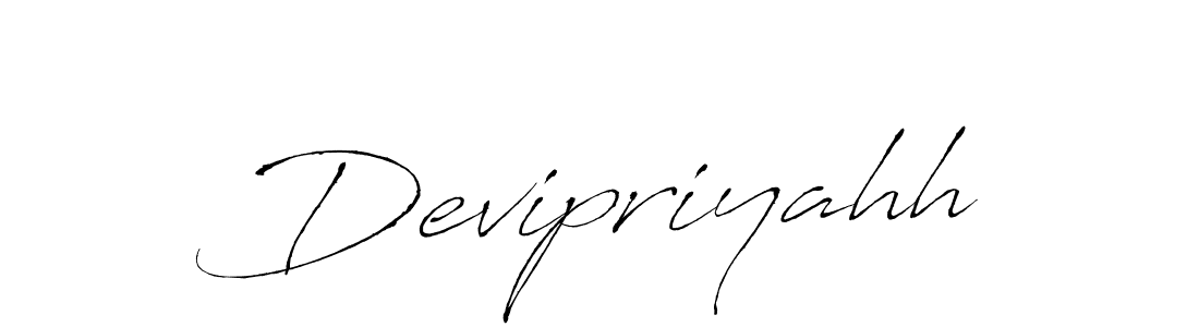 Use a signature maker to create a handwritten signature online. With this signature software, you can design (Antro_Vectra) your own signature for name Devipriyahh. Devipriyahh signature style 6 images and pictures png